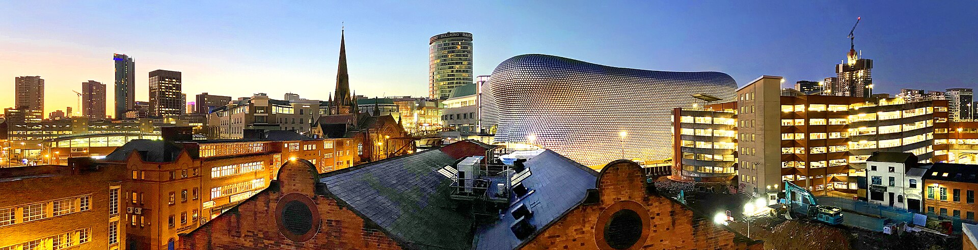 Birmingham Skyline from Digbeth